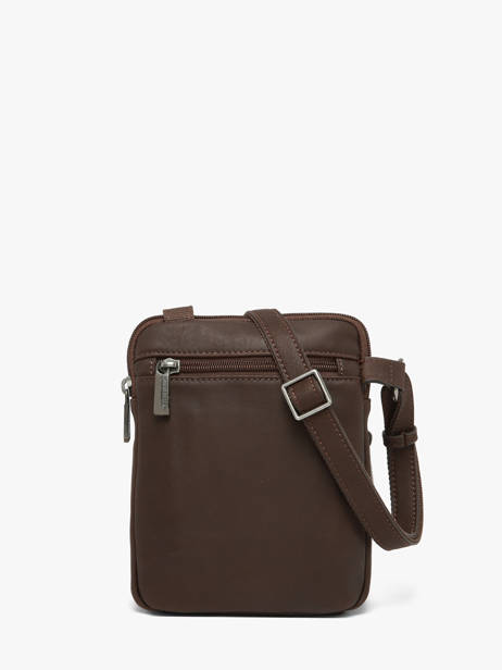Sac Bandoulière Arthur & aston Marron arsene 6 vue secondaire 4