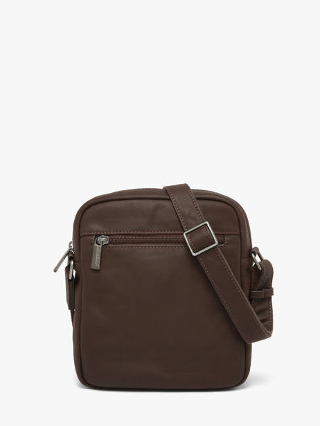 Sac Bandoulière Arthur & aston Marron arsene 9 vue secondaire 4