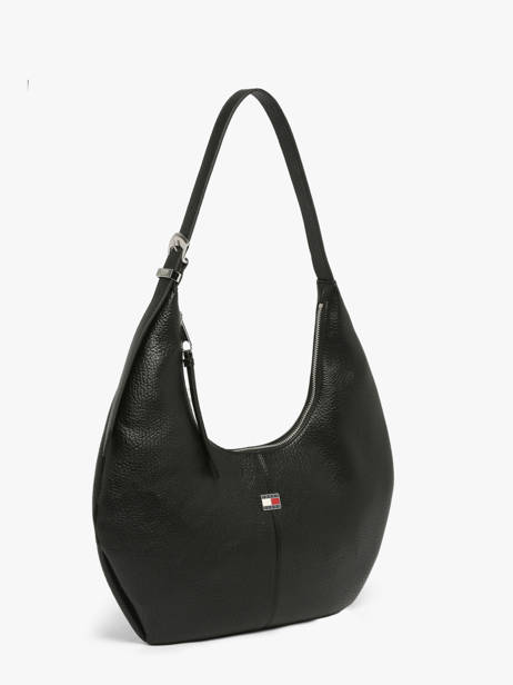 Sac Porté épaule Tjw Slouchy Tommy hilfiger Noir tjw slouchy AW18776 vue secondaire 2