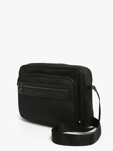 Sac Bandoulière Tommy hilfiger Noir th repreve AM14446 vue secondaire 2