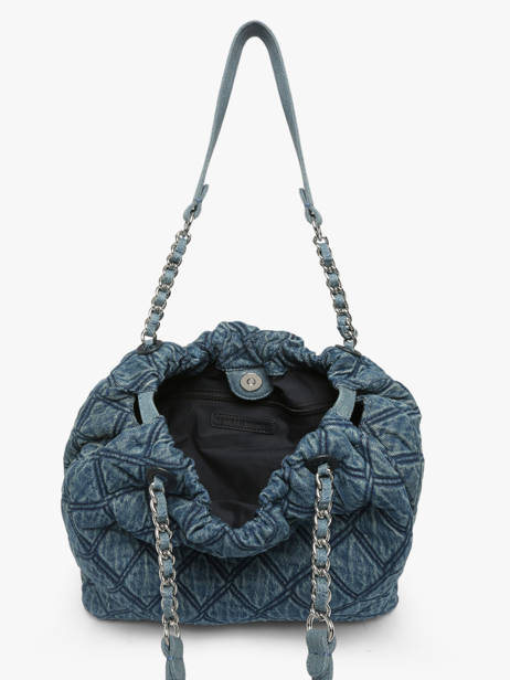Sac Porté épaule Th Feminine  Coton Tommy hilfiger Bleu th feminine  AW18866 vue secondaire 3