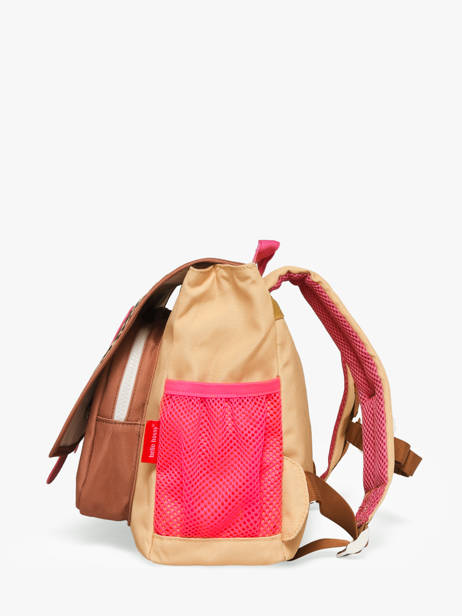 Cartable Hello hossy Beige cool kids 5 vue secondaire 2