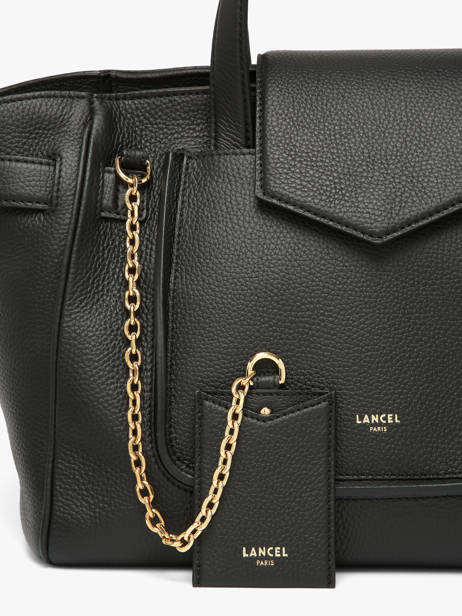 Sac Porté Main Thea Cuir Lancel Noir thea A14222 vue secondaire 3