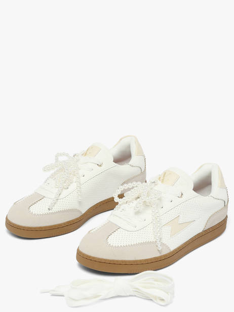 Sneakers Perla X Sasa Vanessa wu Blanc accessoires BK2822BA vue secondaire 1