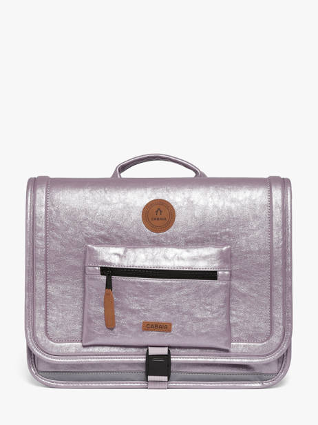 1-compartment Satchel Cabaia Violet school S