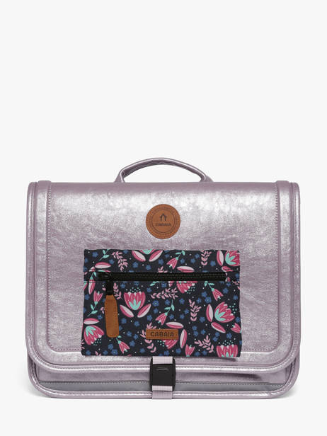 1-compartment Satchel Cabaia Violet school S other view 2