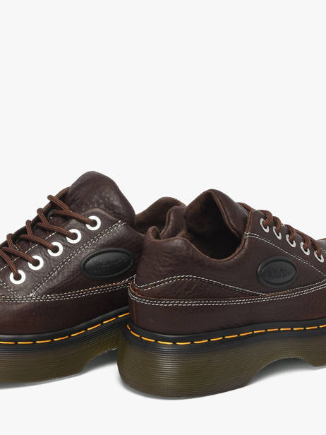 Sneakers Plateforme En Cuir Dr martens Marron accessoires 41129200 vue secondaire 2