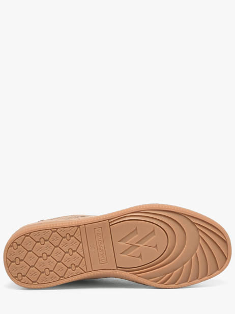 Sneakers Vanessa wu Marron accessoires BK2948TP vue secondaire 4