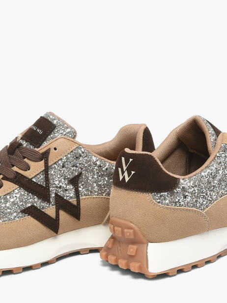 Sneakers Vanessa wu Beige accessoires BK2947BG vue secondaire 2