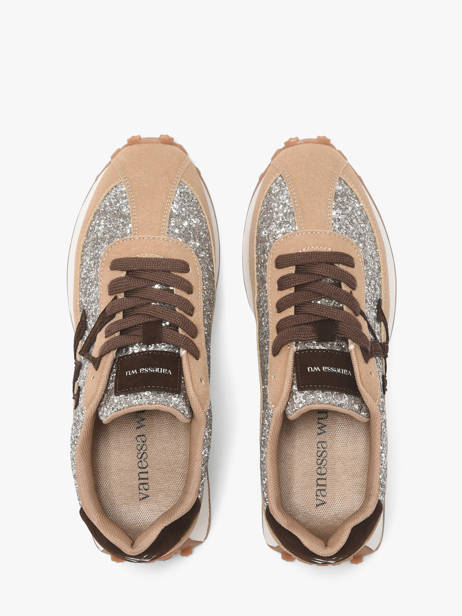Sneakers Vanessa wu Beige accessoires BK2947BG vue secondaire 3