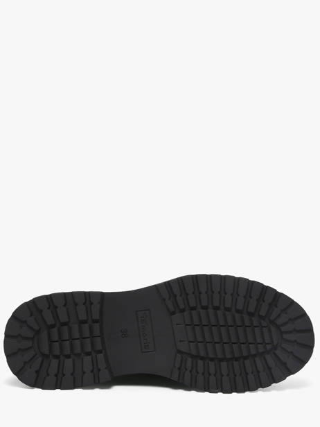 Chaussures Derbies En Cuir Tamaris Noir accessoires 47 vue secondaire 4