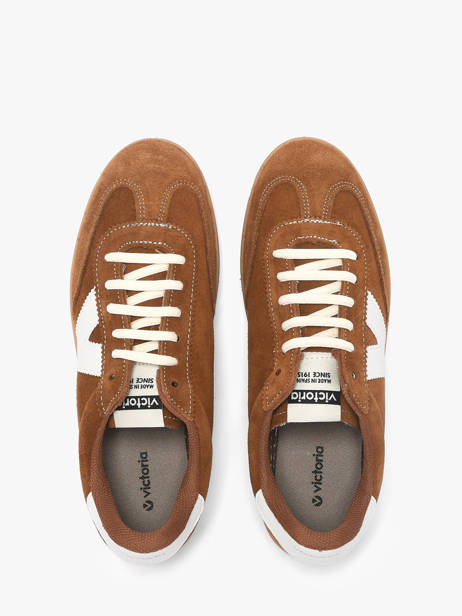Sneakers Berlin En Cuir Victoria Marron accessoires 1126218 vue secondaire 3