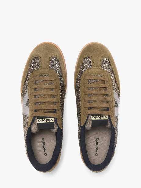 Sneakers Berlin En Cuir Victoria Vert accessoires 1126223 vue secondaire 3
