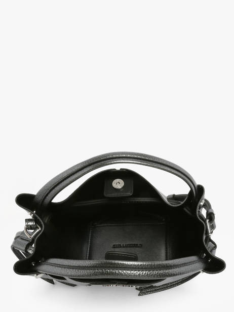 Shoulder Bag K Pierced Leather Karl lagerfeld Silver k pierced B3W30356 other view 4