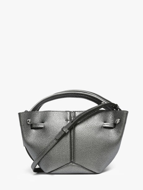 Shoulder Bag K Pierced Leather Karl lagerfeld Silver k pierced B3W30356 other view 5