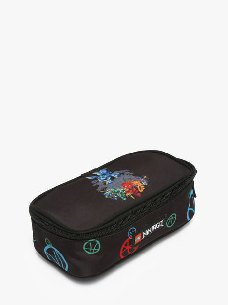 Trousse 1 Compartiment Lego Noir ninjago ninja skills 26 vue secondaire 2