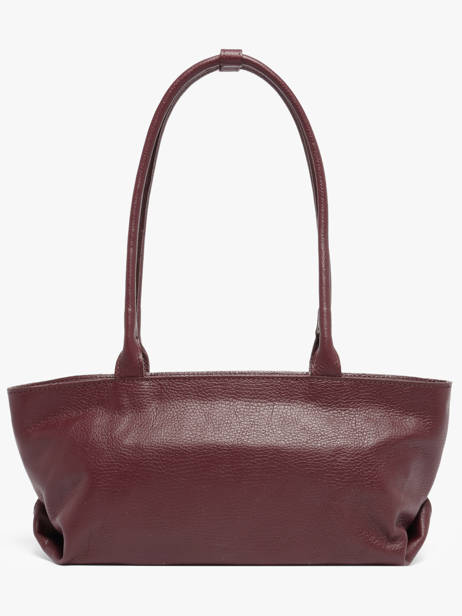 Sac Porté épaule Caviar Milano Rouge caviar CA26067 vue secondaire 3