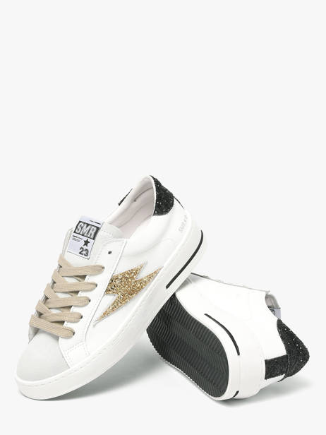 Sneakers En Cuir Semerdjian Blanc accessoires MAYA8672 vue secondaire 2