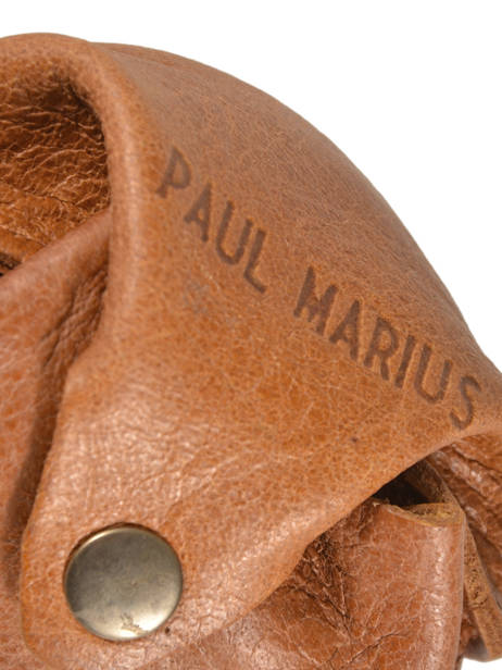 Porte-monnaie L'escarcelle Vintage Cuir Paul marius Marron vintage ESCARCEL vue secondaire 1