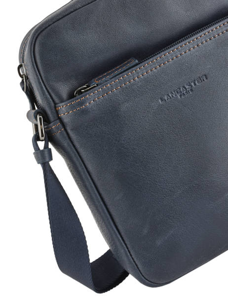 Crossbody Bag Lancaster Blue soft vintage homme 14 other view 1