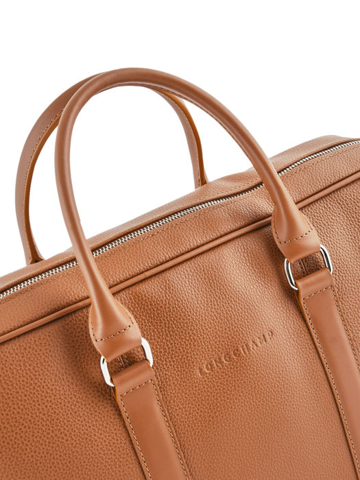 Longchamp Le foulonné Briefcase Brown