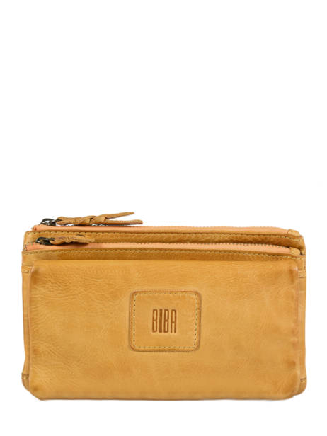 Leather Heritage Wallet Biba Yellow heritage KA4