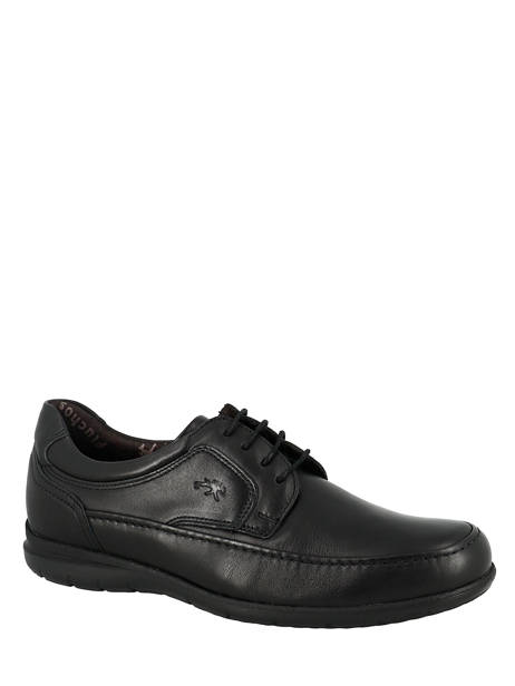 Formal Shoes Luca In Leather Fluchos Black men 8498