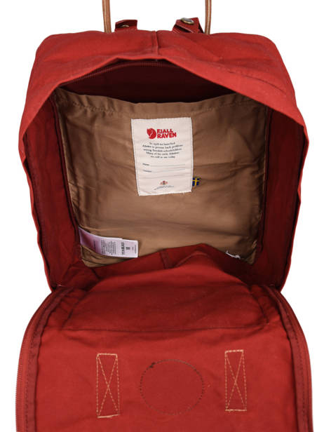 Backpack Kånken 1 Compartment Fjallraven Red kanken n°2 23565 other view 5