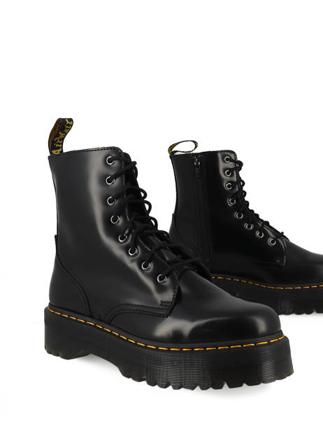 Jadon Platform Boots Leather Dr martens Black unisex 15265001 other view 2