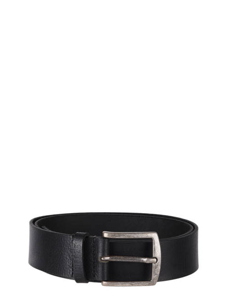 Ceinture Homme Input Cuir Redskins Noir belt INPUT