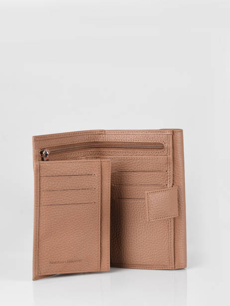 Wallet Nathan baume Brown grained 410N other view 1