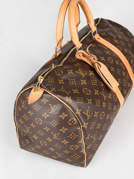 Sac De Voyage D'occasion Louis Vuitton Keepall 45 Monogrammé Brand connection Marron louis vuitton 87 vue secondaire 3