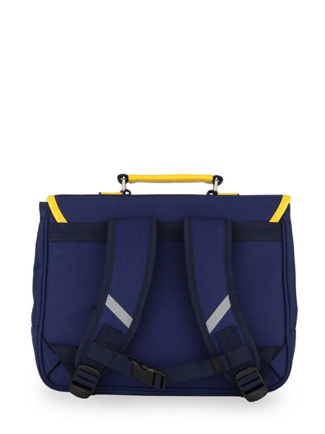 Cartable 1 Compartiment Caramel et cie Bleu fier GA vue secondaire 4