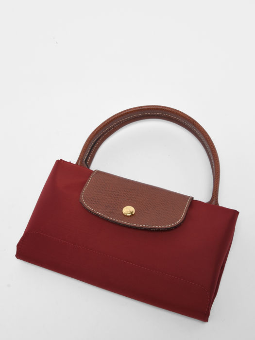 Longchamp Le pliage original Sacs porté main Rouge