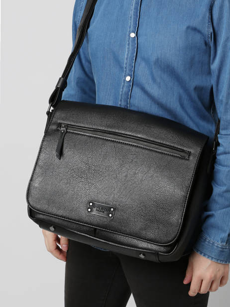 Messenger Bag Wylson Black hanoi 7 other view 1