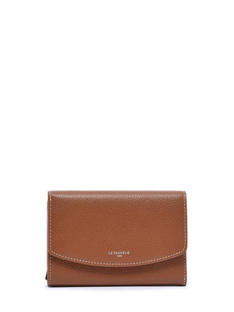 Compact Leather Sophie Wallet Le tanneur Brown sophie TSOP3301