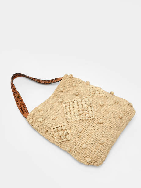 Raffia Josie Shoulder Bag Gerard darel Beige raphia E454 other view 2