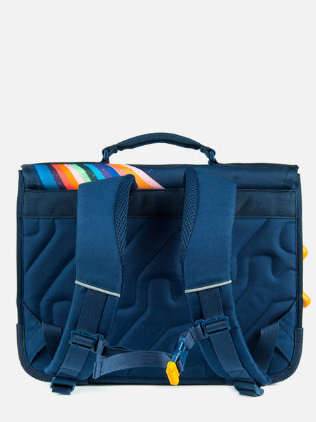 Cartable 2 Compartiments Lily Girls Stones and bones Bleu girls G vue secondaire 4