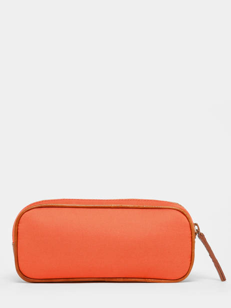 Pouch Paul marius Orange ecolier TROUSECO other view 2