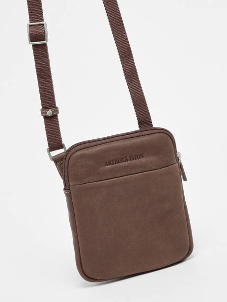 Crossbody Bag Arthur & aston Brown cristiano 1081 other view 2