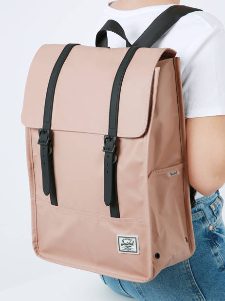 Sac à Dos 1 Compartiment Herschel Rose weather resistant 10999 vue secondaire 1